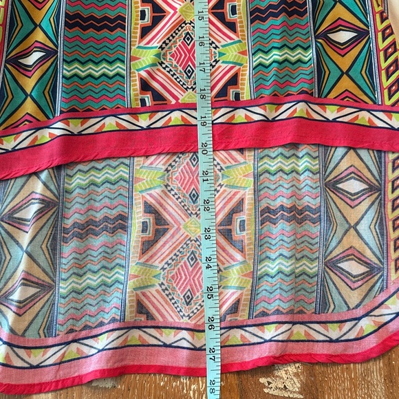 Flying Monkey Colorful Geometric Tank Top - Picture 12 of 12